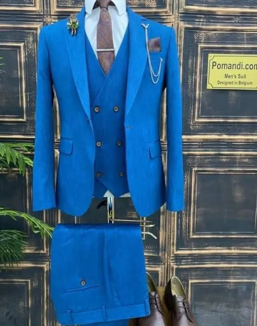Blauw pak