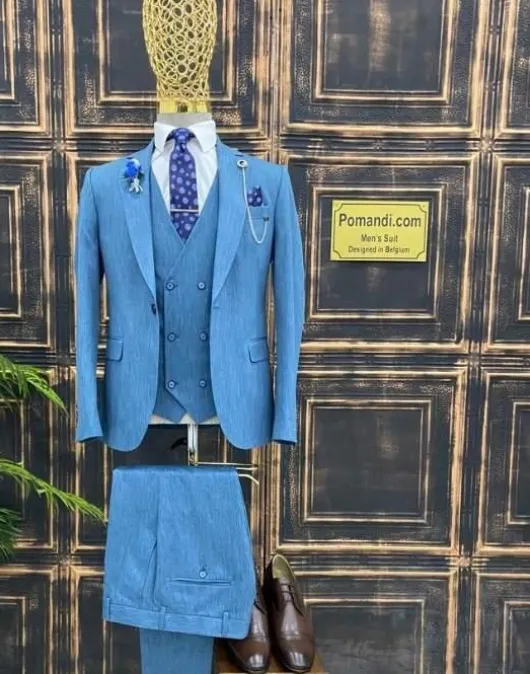 Blauw pak