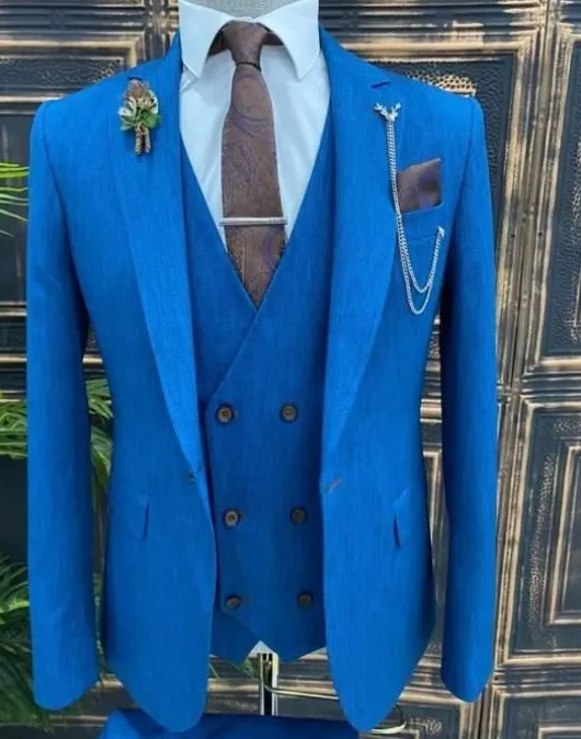 Blauw pak
