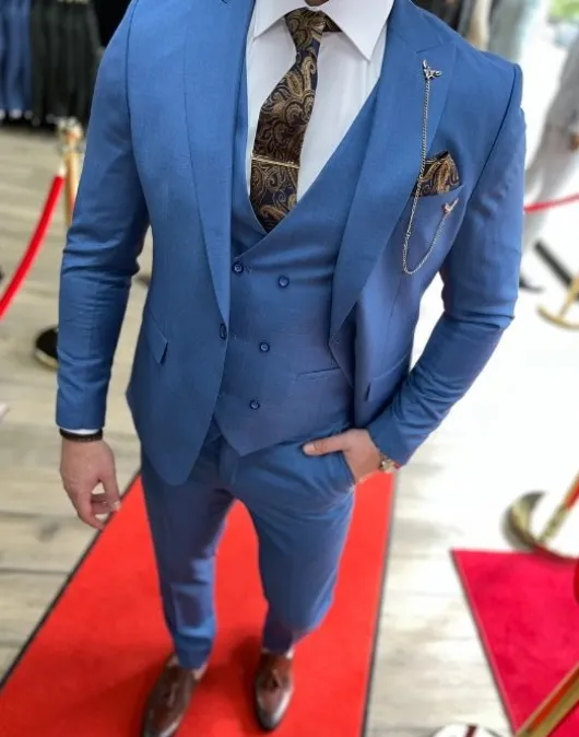 Blauw pak