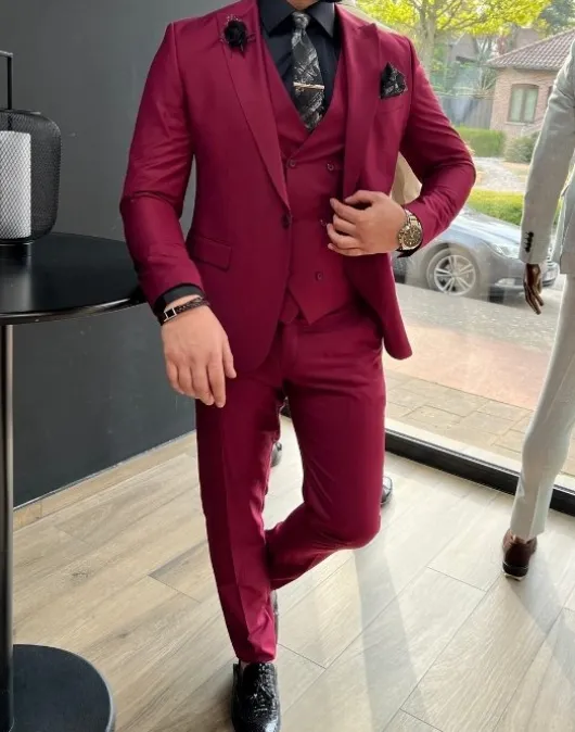 Bordeaux rood pak