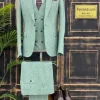 Mint groen trouwkostuum