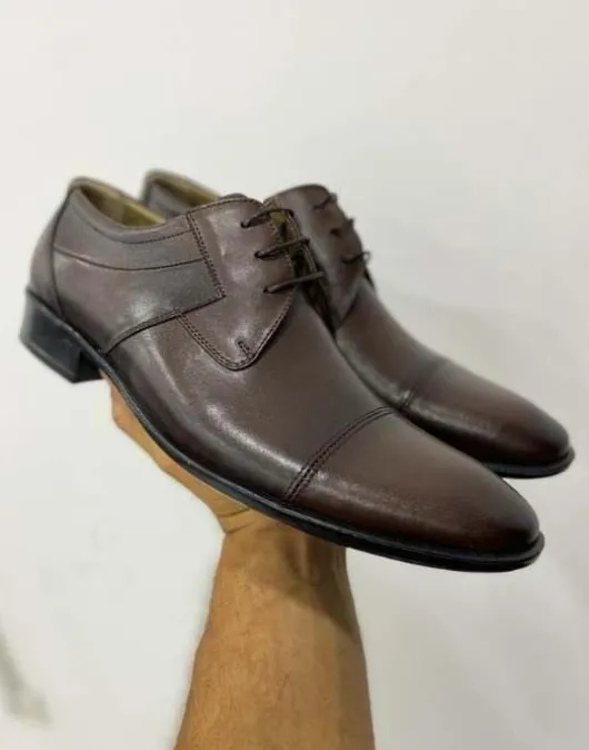 SC12 Donker Bruin Derby Schoenen