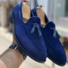 SC20 Marineblauwe suite Loafers