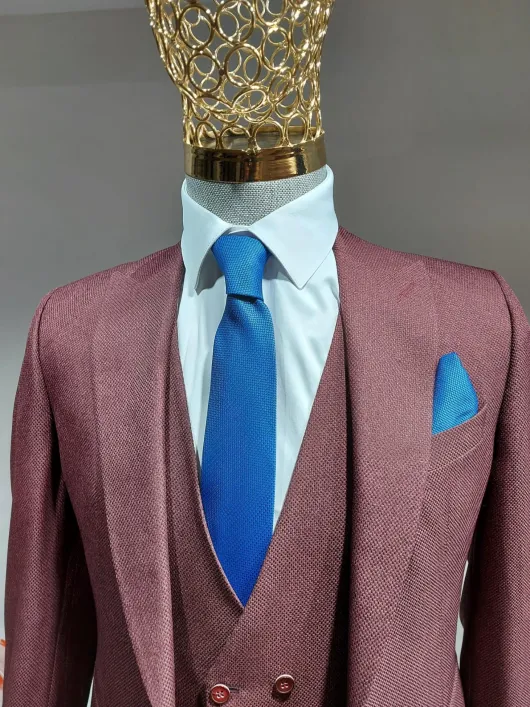 ST76 Blauw stropdas
