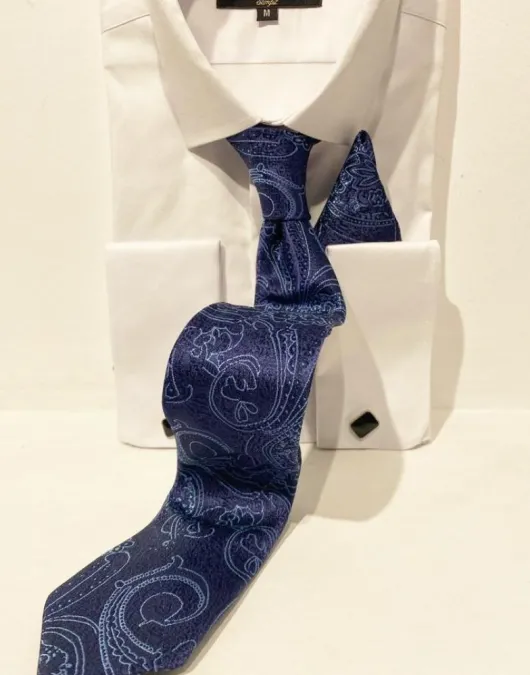 ST20 Marineblauw Stropdas/vlinderdas