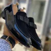 Zwart gelakte - suède mix suite mocassins / Loafers